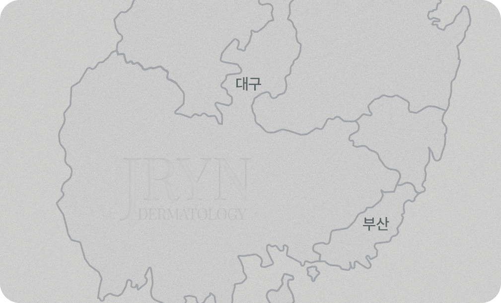 경상권 지도 일러스트