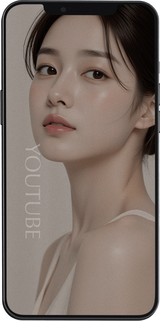 유튜브 목업 사진